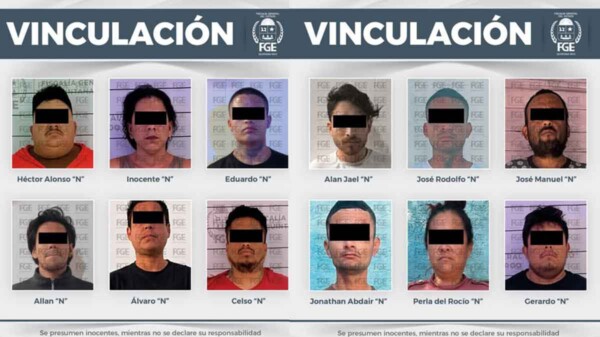 Vinculan a proceso a 12 personas por presunto narcotráfico en Quintana Roo
