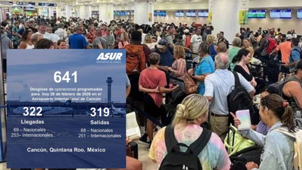 El AIC mantiene estabilidad operativa con 641 vuelos en jornada sabatina