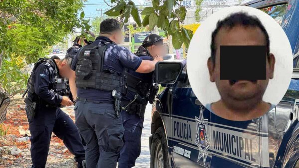 Detienen a policía en activo y cómplice por presuntos asaltos violentos en Cancún