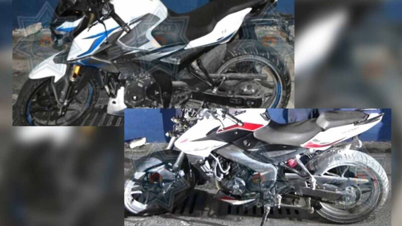 Policía de Cancún recupera dos motocicletas con reporte de robo
