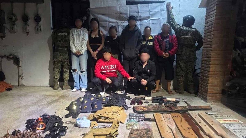 SEMAR captura a presunta célula del CJNG en Vallarta