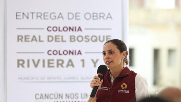 LA TRANSFORMACIÓN ES UN HECHO Y SE VIVE EN LAS COLONIAS DE CANCÚN: ANA PATY PERALTA
