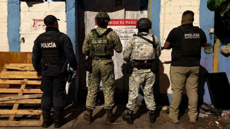 Deja seis detenidos cateo contra narcomenudeo en la colonia Colosio de Playa del Carmen