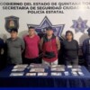 Detienen a cuatro personas por narcomenudeo en el fraccionamiento Prado Norte en Cancún