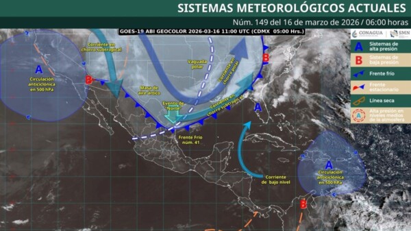 Pronóstico del clima en Quintana Roo para hoy lunes 16 de marzo 2026