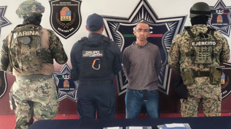 En Puerto Juárez atrapan con droga a un miembro de Los Pelones