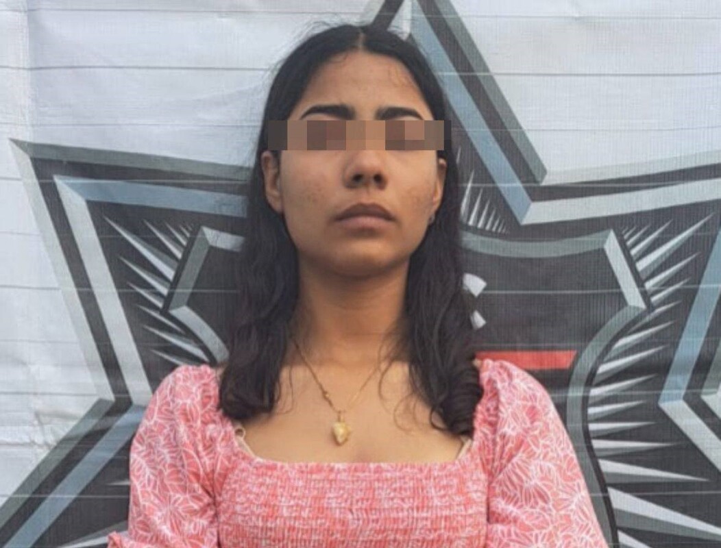 La mujer asegurada fue identificada como Judith Monserrath “N”.