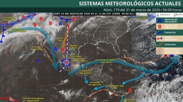 Pronóstico del clima en Quintana Roo para hoy martes 31 de marzo 2026