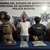 Detienen a hombre con varias bolsas con droga en la isla de Holbox