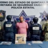 Detienen a sujeto con droga y arma de grueso calibre en Villas Otoch Paraíso en Cancún