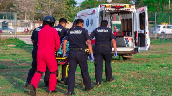 Trasladan vía aérea a niña mordida por una serpiente de cascabel en Tizimín