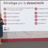 “Decálogo por la Democracia”, clave en Reforma Electoral: CSP