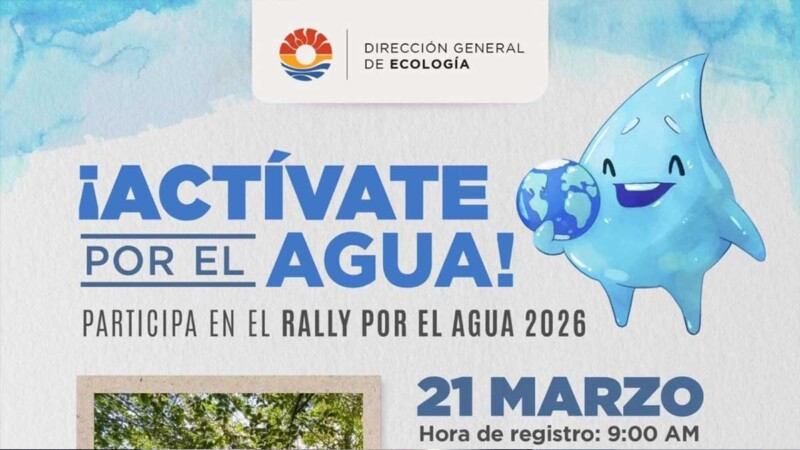 Invita Ayuntamiento a "Rally por el Agua 2026"