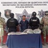 Detienen a hombre armado con fusil de asalto en sur de Quintana Roo