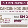 Invita Ana Paty Peralta al "Día del Pueblo Cancún nos Une por la Transformación"