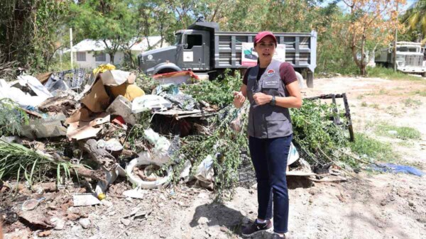 De la mano del reporte ciudadano, Ana Paty Peralta erradica basurero clandestino