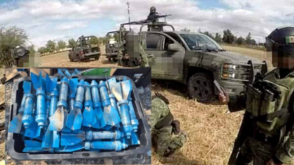 Ejército incauta presunto arsenal para ataques con drones en Sinaloa