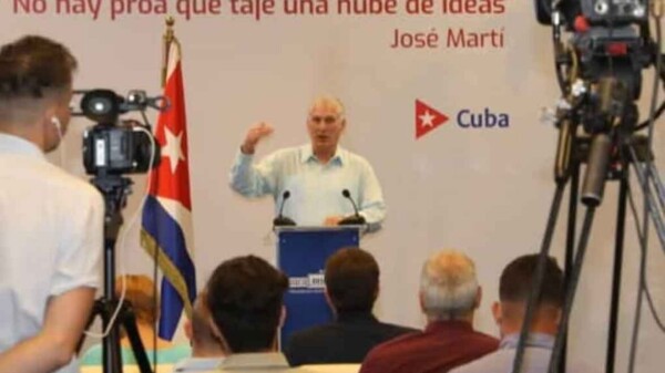 Ratifica Díaz Canel que hay pláticas con EU