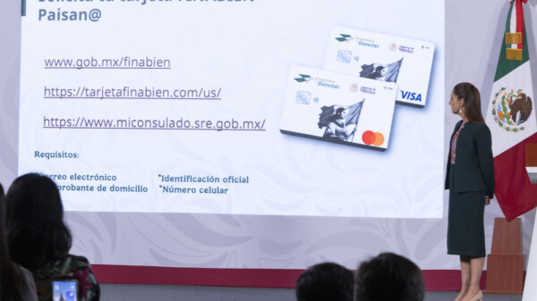 Presenta Sheinbaum acciones en favor de migrantes mexicanos