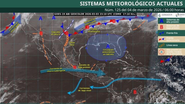 Pronóstico del clima en Quintana Roo para hoy miércoles 4 de marzo 2026