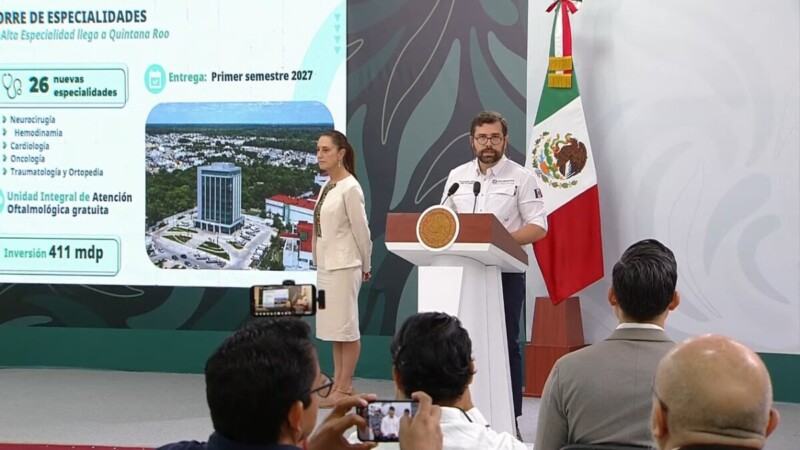 Crece y fortalecen sistema de salud en Quintana Roo