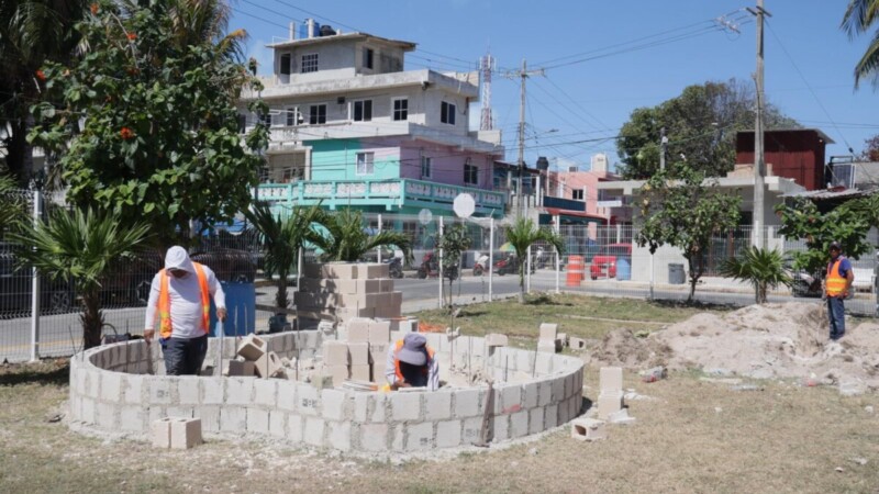 Gobierno de Atenea Gómez construye más espacios públicos para las juventudes isleñas