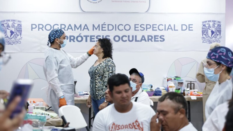 Rinda DIF Benito Juárez seguridad y confianza con prótesis oculares