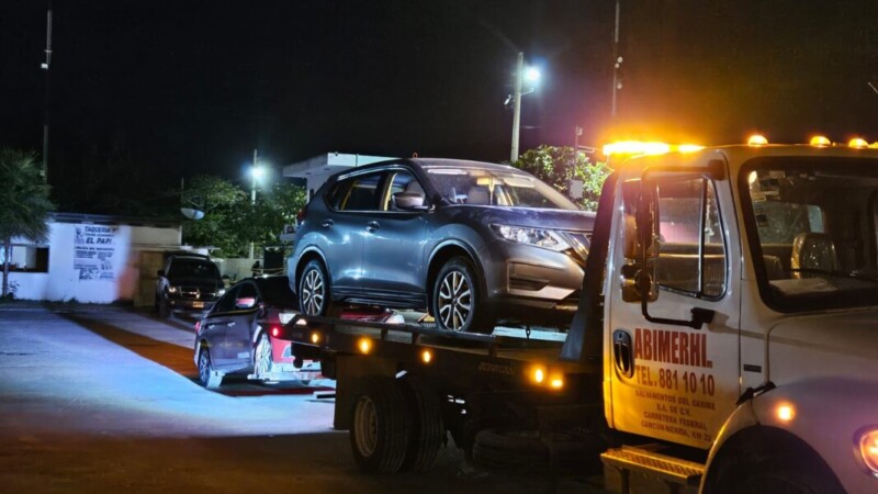 Golpe a red criminal de taxis en zona turística de Isla Mujeres