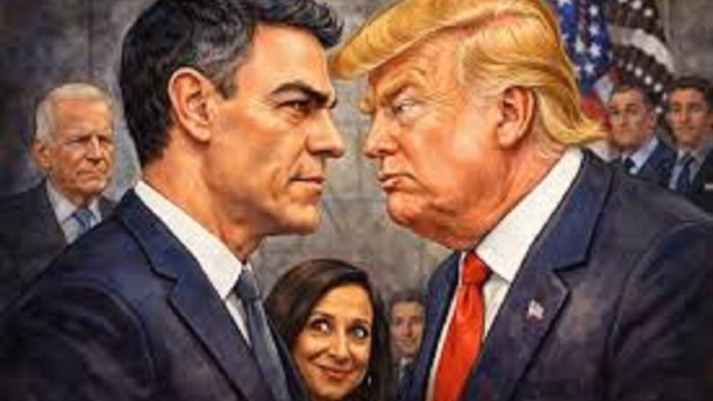 Truena Trump contra España por no avalar ataque a Irán