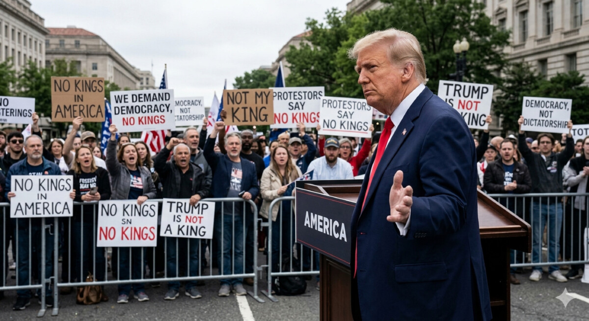 No Kings vuelve a calles en EU y el mundo; Trump no escucha