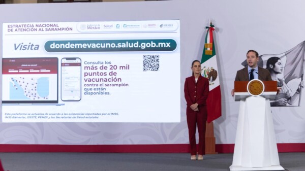 Avanza control del sarampión; aplican 13.3 millones de vacunas