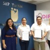 Fortalece el DIF Benito Juárez vinculación académica