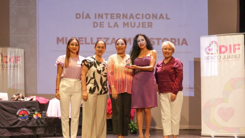 Fortalece DIF Benito Juárez bienestar de las mujeres adultas mayores