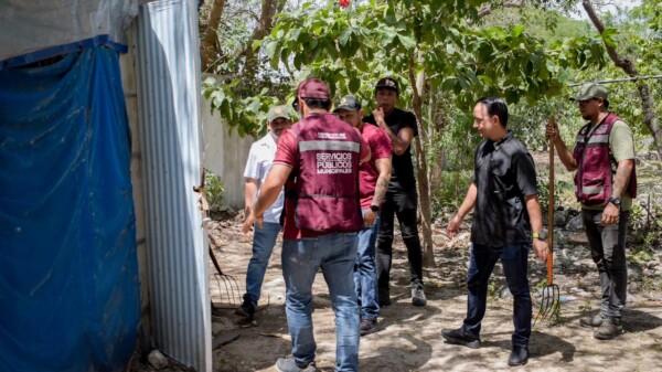 Ayuntamiento de BJ atiende reporte ciudadano y recupera espacio público en la Supermanzana 223