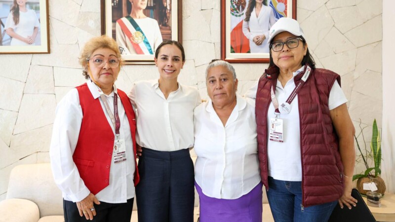 Ana Paty Peralta escucha y atiende a cancunenses en Día del Pueblo