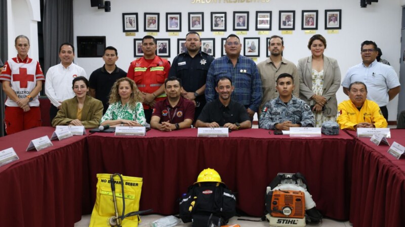 Instala Ayuntamiento Comité Operativo Especializado en Incendios Forestales y Urbanos Temporada 2026