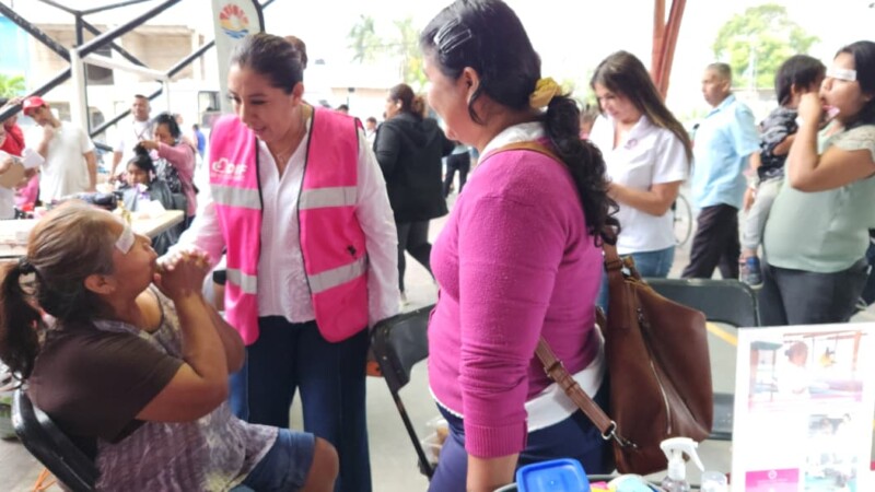 Promueve DIF Benito Juárez bienestar y cercanía con Brigada 'DIF en tu Colonia'