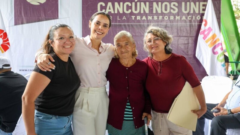 Escuchamos a los cancunenses para construir una mejor ciudad: Ana Paty Peralta