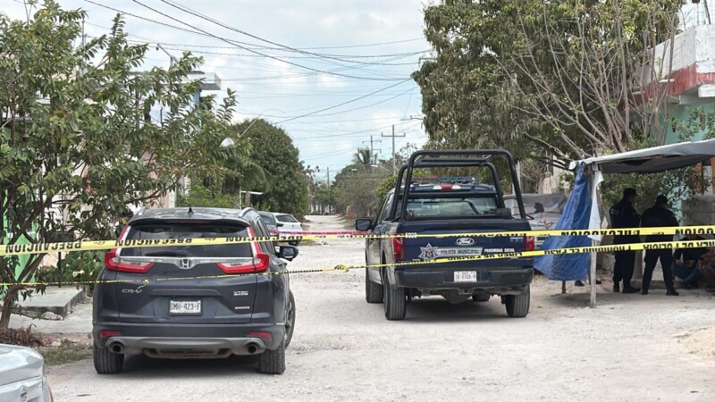 Hallan a un hombre sin vida en un domicilio de la colonia México en Cancún