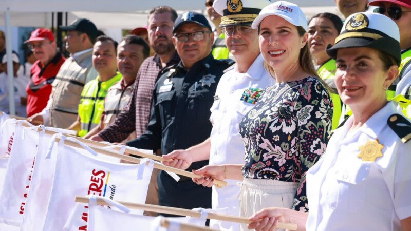 Atenea da banderazo de inicio al Operativo Vacacional de Semana Santa en Isla Mujeres