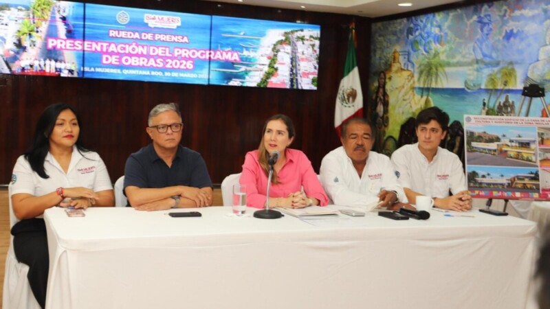 Atenea presenta paquete de 27 obras para transformar Isla Mujeres en 2026