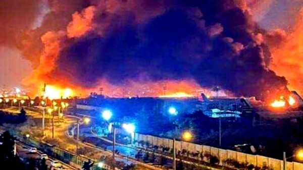 Ataques de EE.UU e Israel arrasan aeropuerto de Mehrabad en Irán