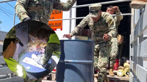 Asegura SEMAR cargamento de precursores químicos en Sinaloa