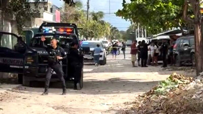 Atacan a balazos a dos personas en la colonia La Jungla en Cancún, uno muere