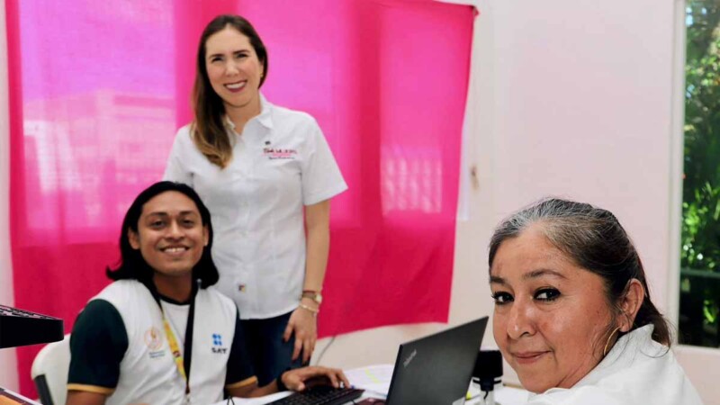 Atenea gestiona atención del SAT para facilitar trámites en Isla Mujeres