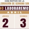Anuncia Ayuntamiento cierre de cajas y módulos este jueves 2 y viernes 3 de abril
