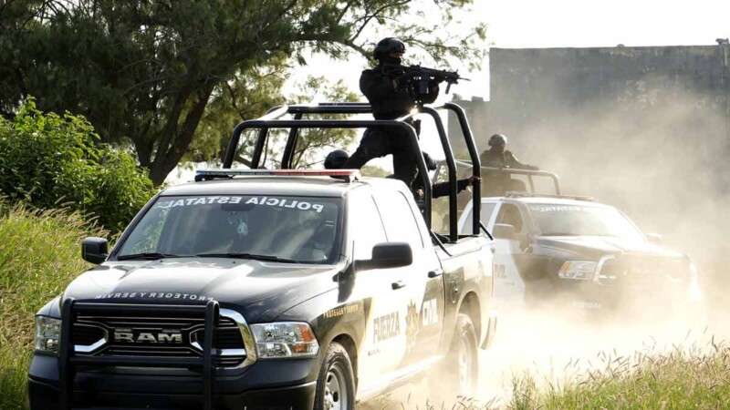 Fuerza Civil de Nuevo León abate a cinco presuntos sicarios en enfrentamiento
