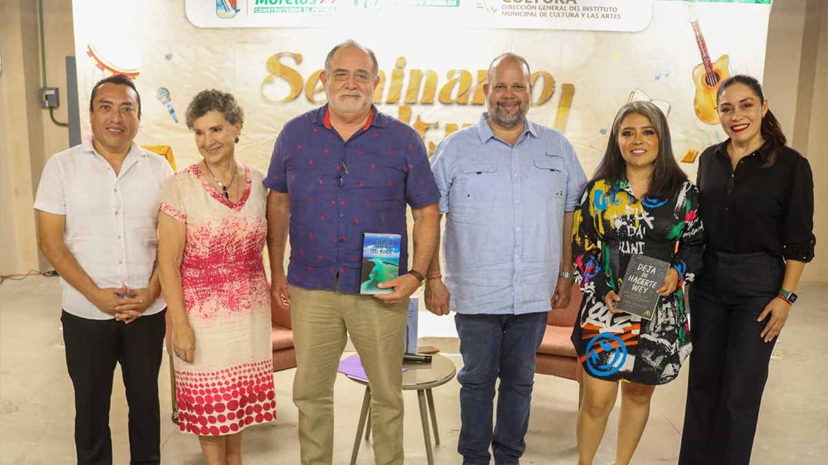 Fortalecen espacios de diálogo y expresión literaria en Puerto Morelos