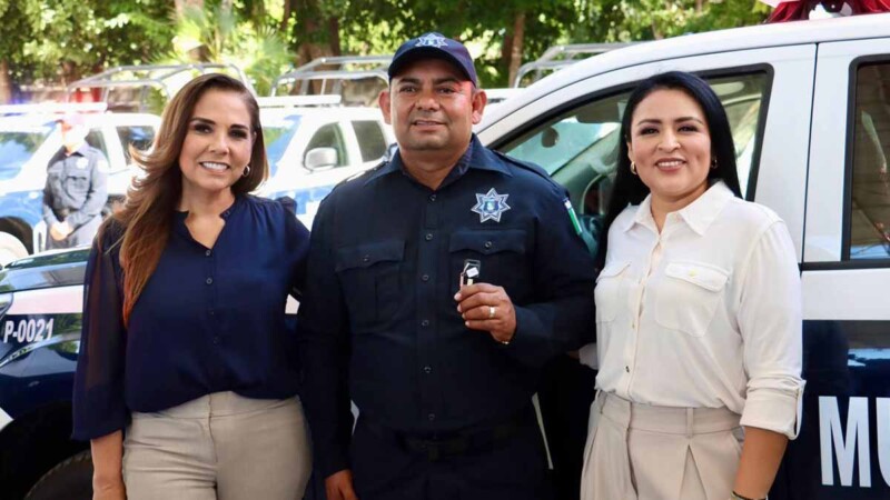 Se Fortalece la seguridad de Puerto Morelos con 15 nuevas patrullas, palabra cumplida