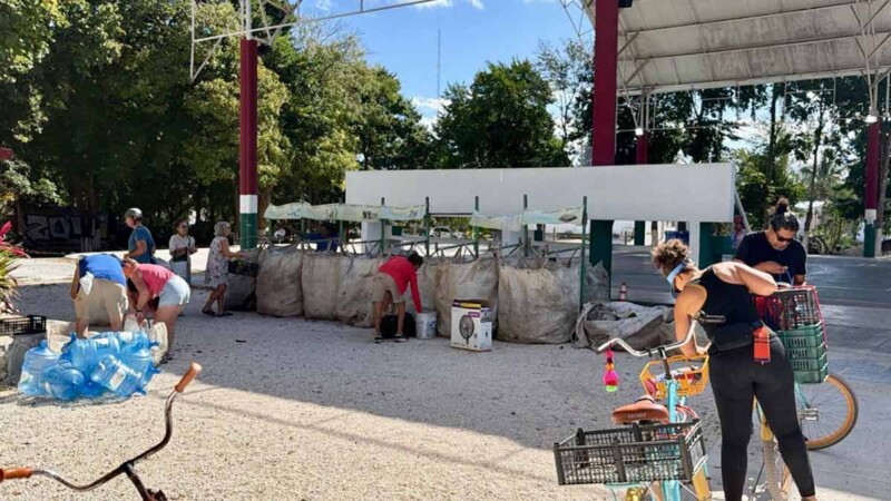 Puerto Morelos refuerza cultura ambiental con exitoso "Reciclatón"